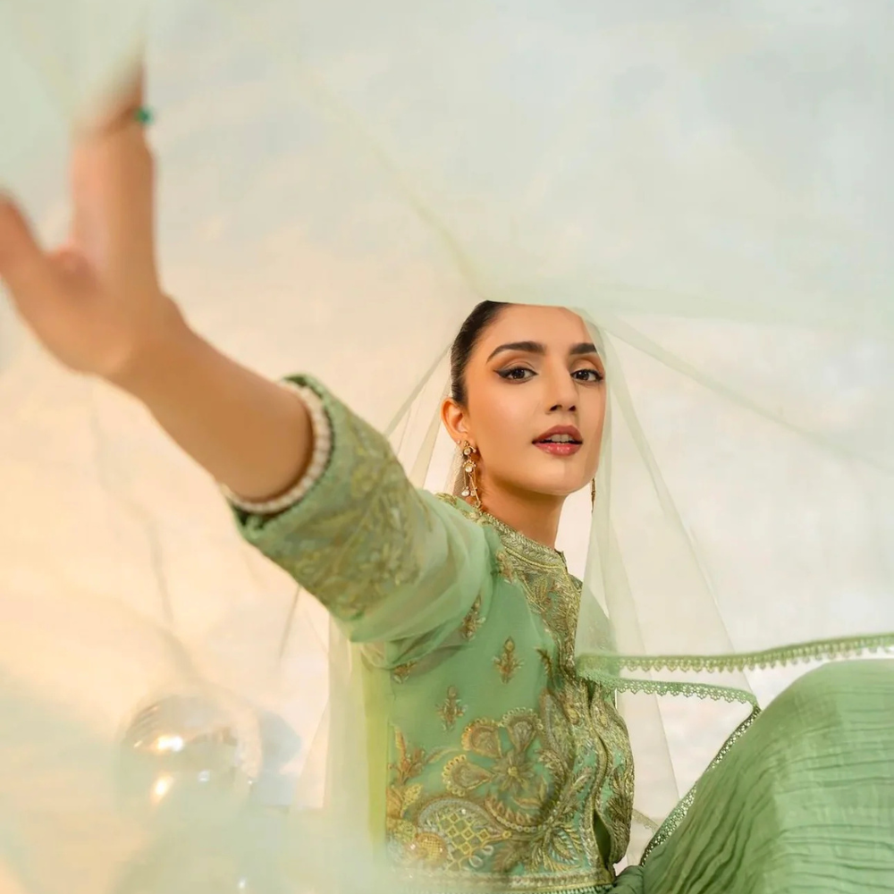 Stunning Green Anarkali Dress β Timeless Elegance & Grace