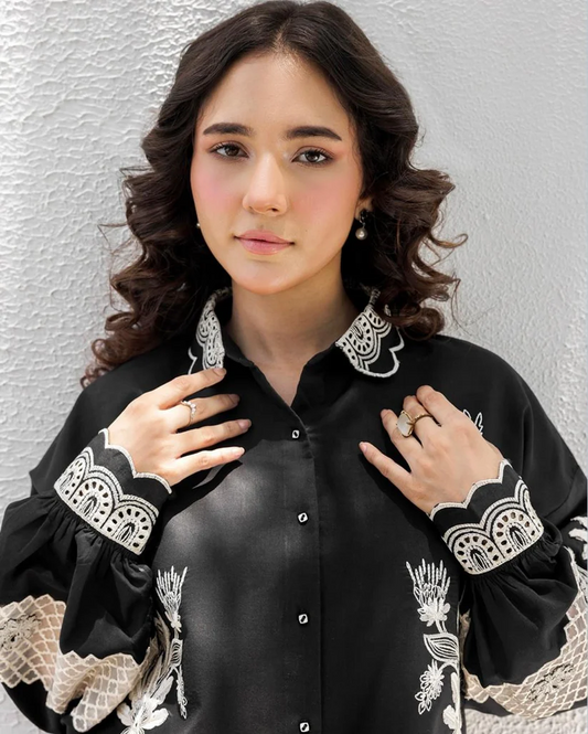 Divine 2-Piece Formal Cotton Suit – Digital Printed Dress