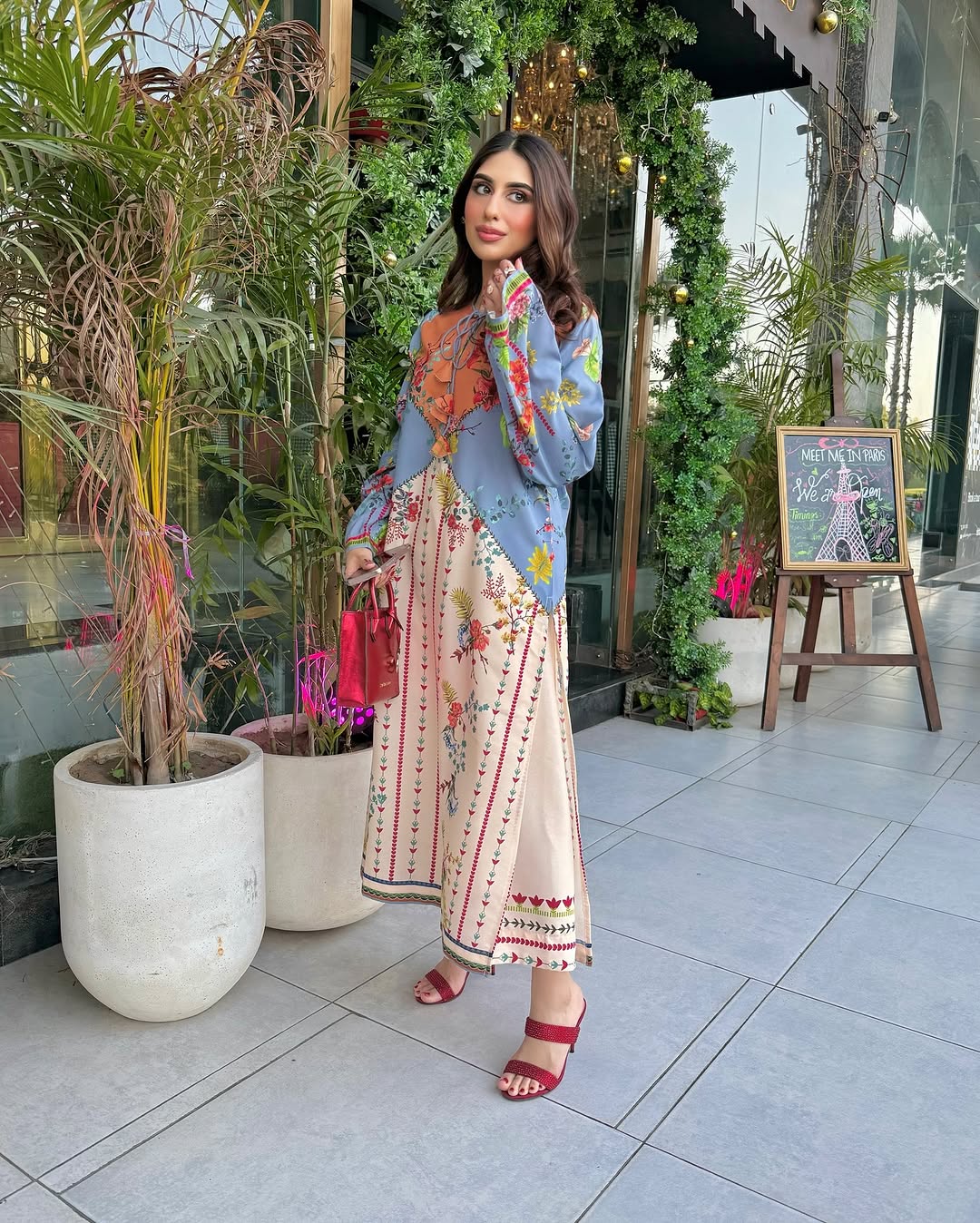 Sunset Co-Ord – Digital Print Dream 🌅✨