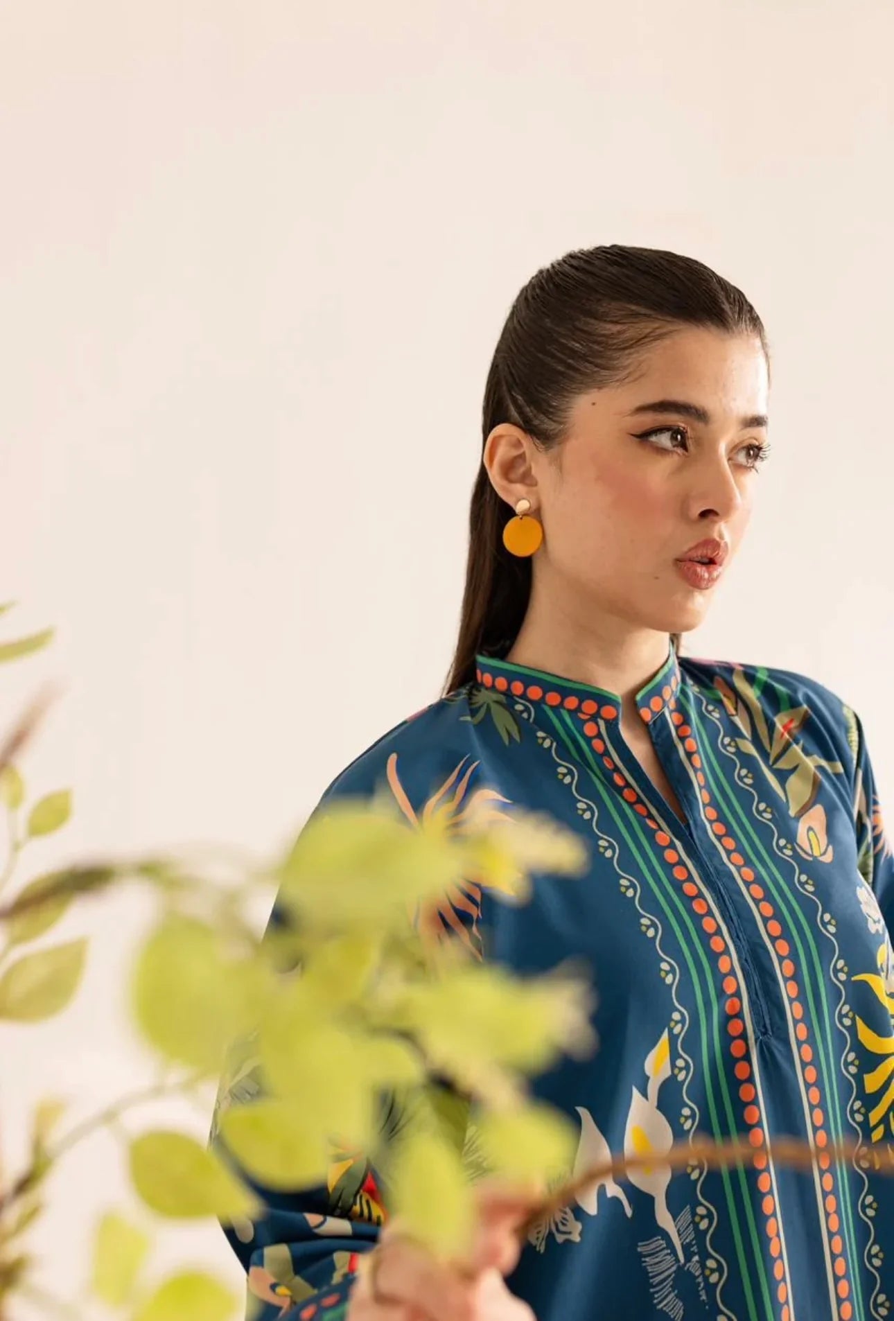 Azure Digital Printed 2PC – Vibrant & Stylish Matching Set